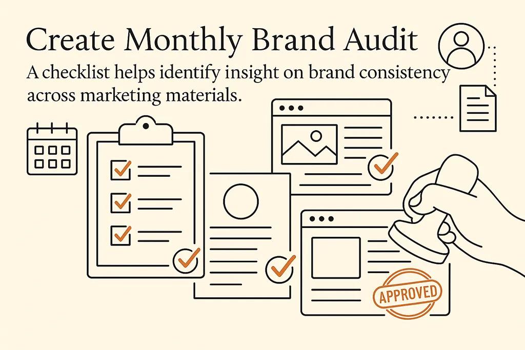 Create Monthly Brand Audit