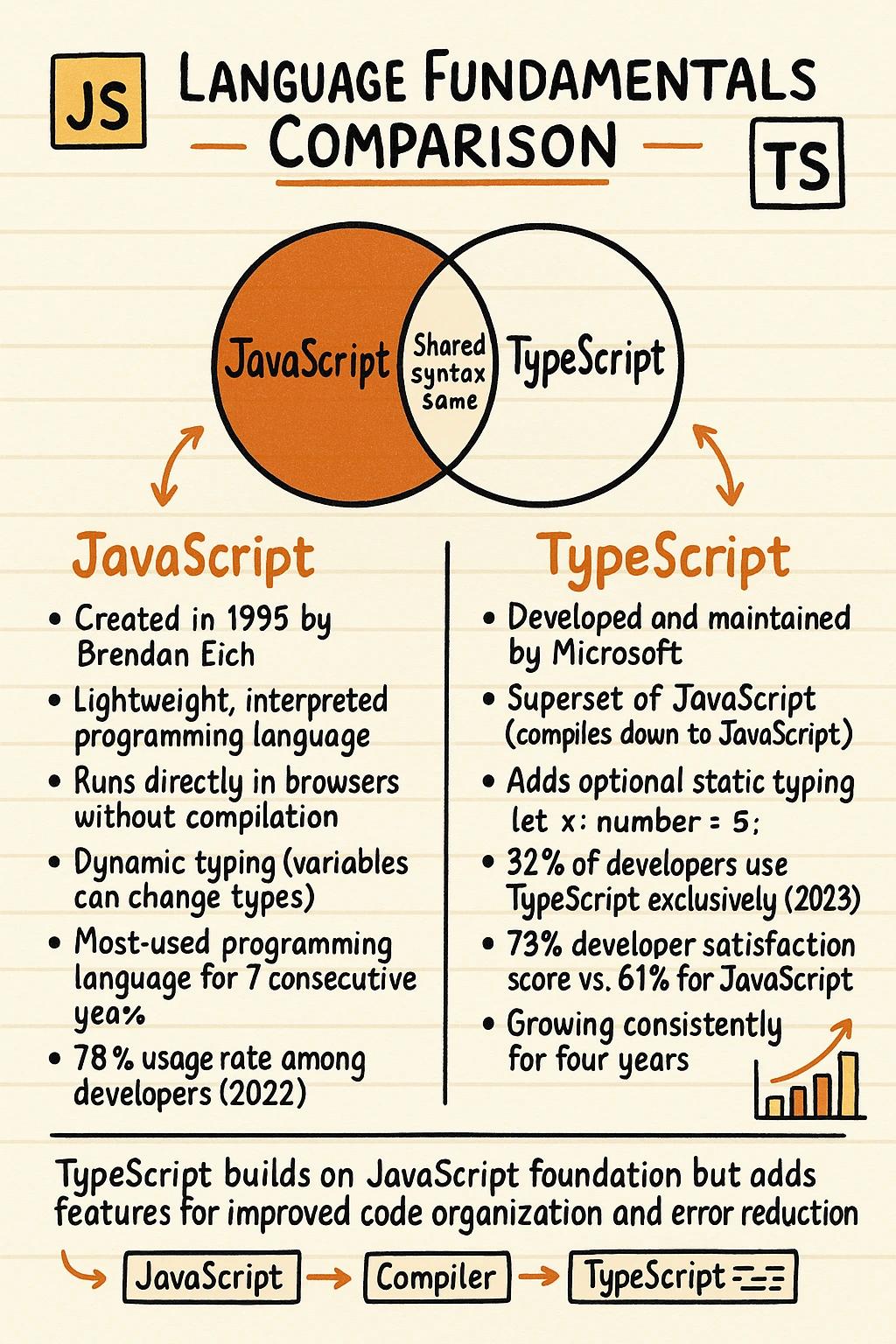Language Comparison Infographic
