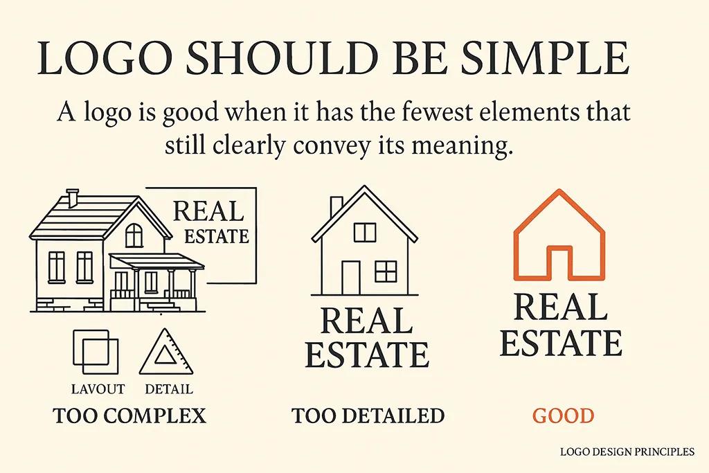 logo should be simple