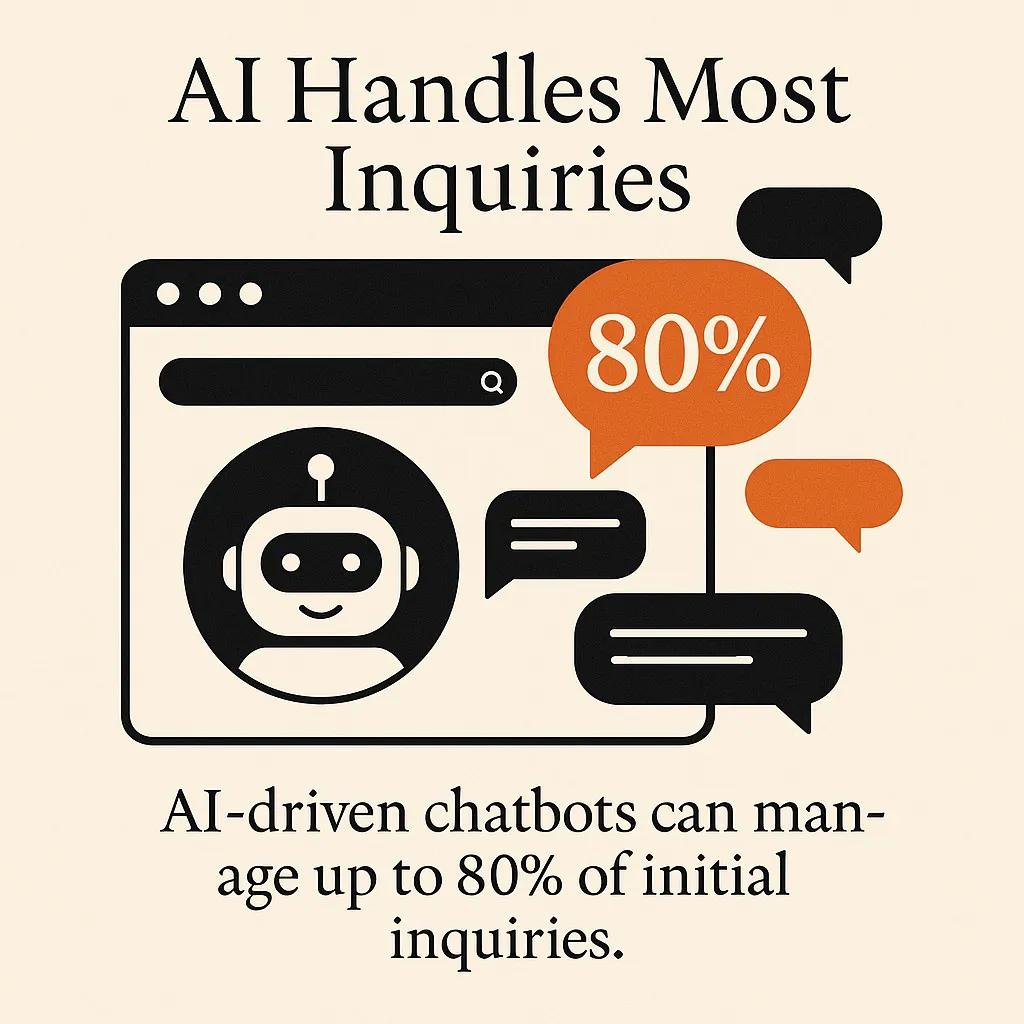 AI Handles Most Inquiries