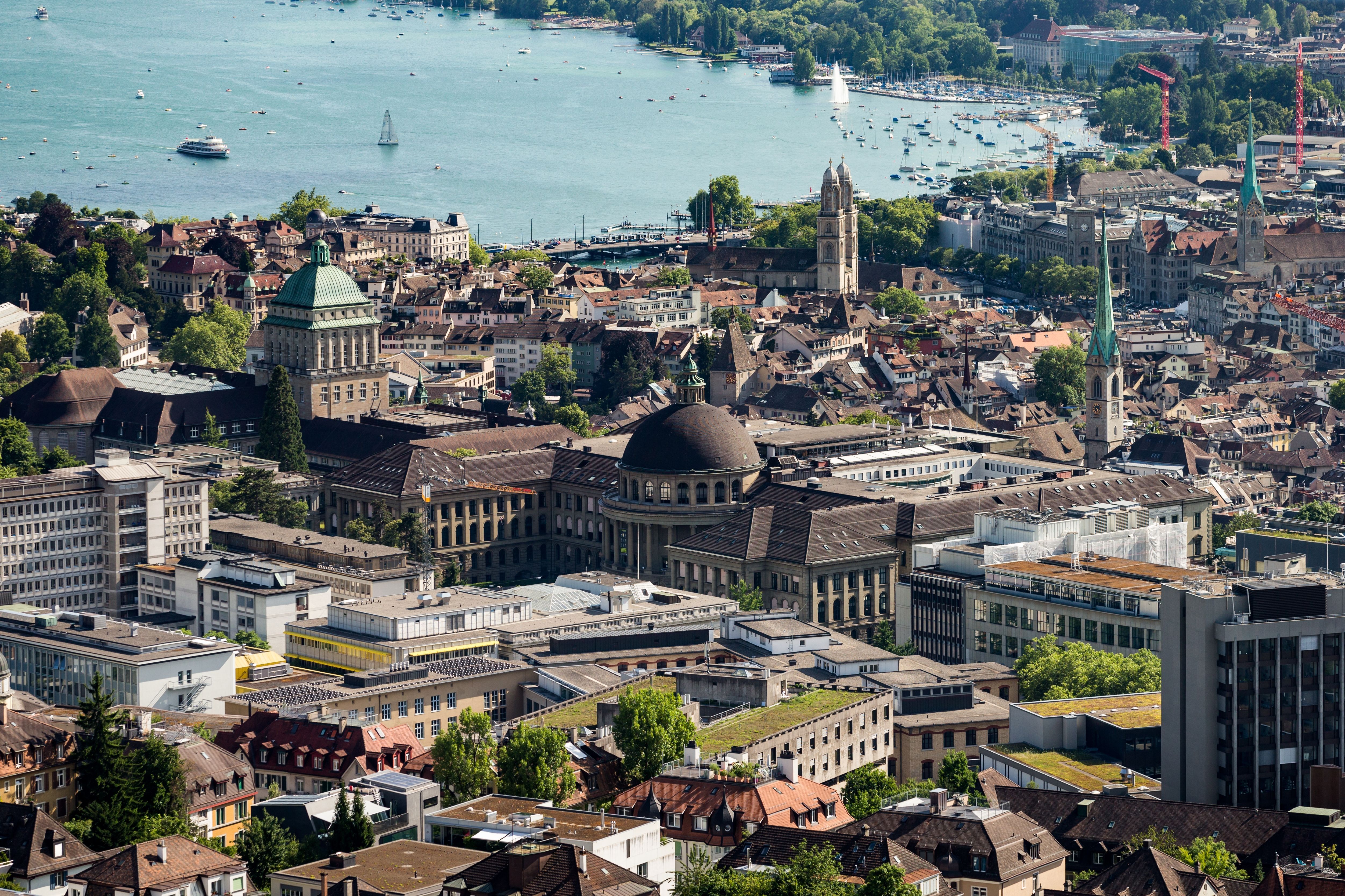 Hovedbygning, Zentrum Campus; © Alessandro Della Bella / ETH Zürich