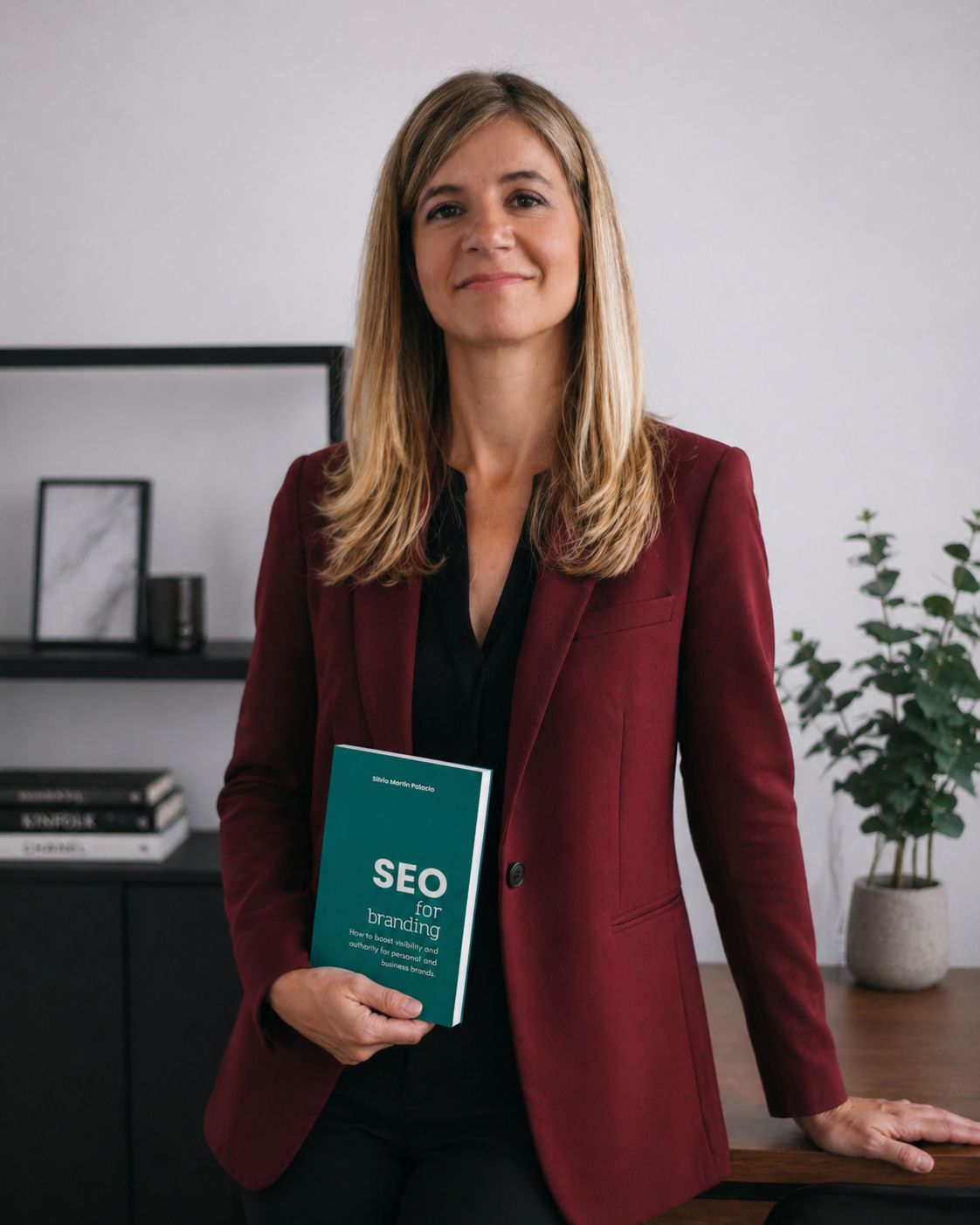 SEO for Branding book by Silvia Martin 