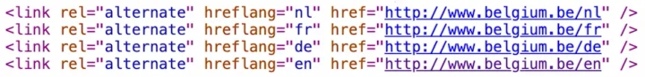 hreflang code