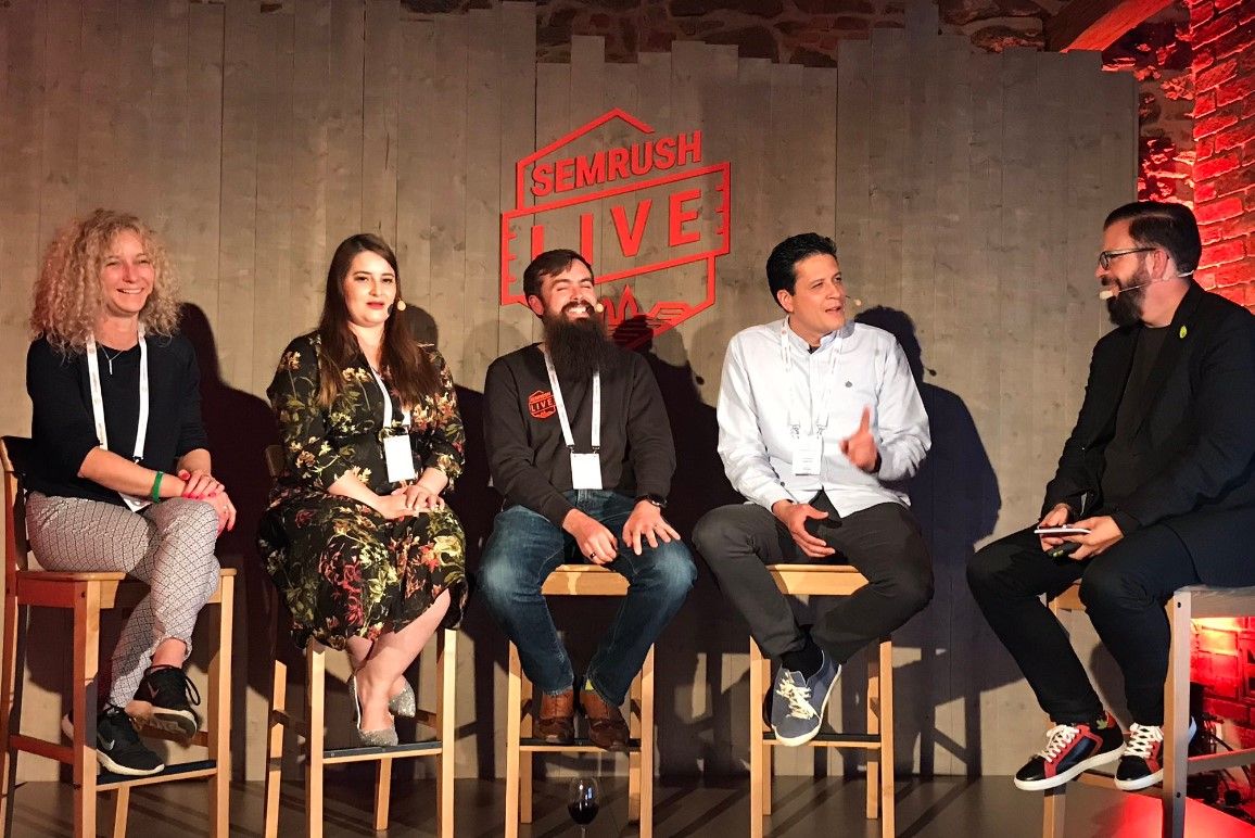 SEMrush Prague panel