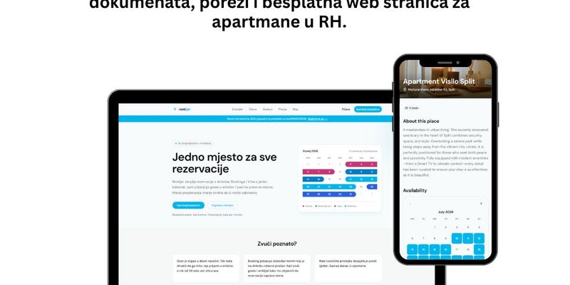 Rentijer - Property Managment Channel za kratkoročne iznajmljivače