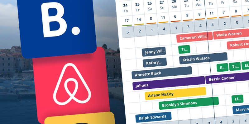OTA Kanali - Booking, Airbnb, Expedia