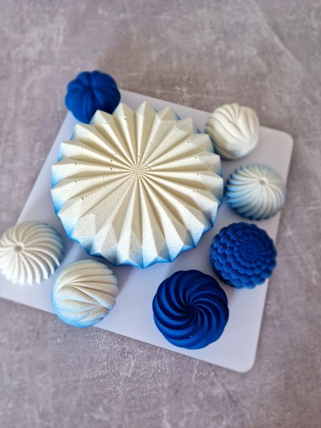 French-style mousse cake by JA Sweet Art in Peterborough
