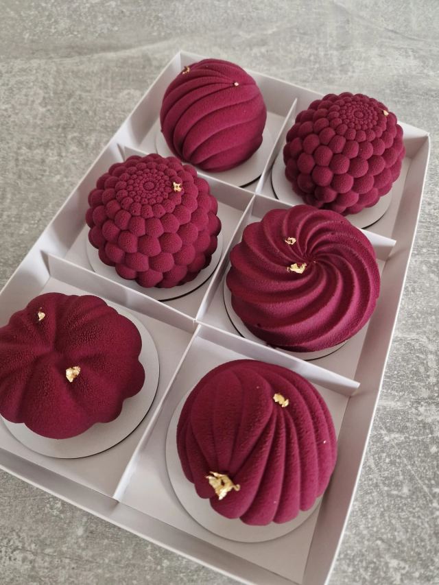 French-style mousse cake by JA Sweet Art in Peterborough