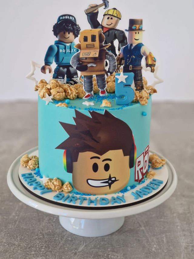 Bespoke sponge cake by JA Sweet Art in Peterborough