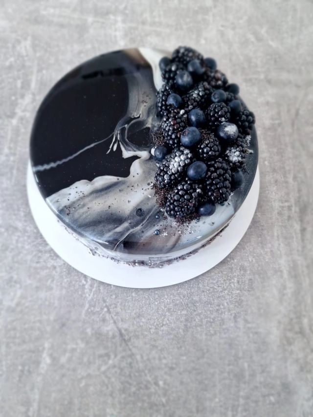 French-style mousse cake by JA Sweet Art in Peterborough