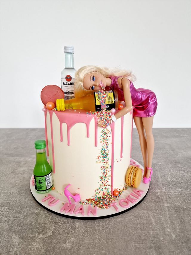 Bespoke sponge cake by JA Sweet Art in Peterborough