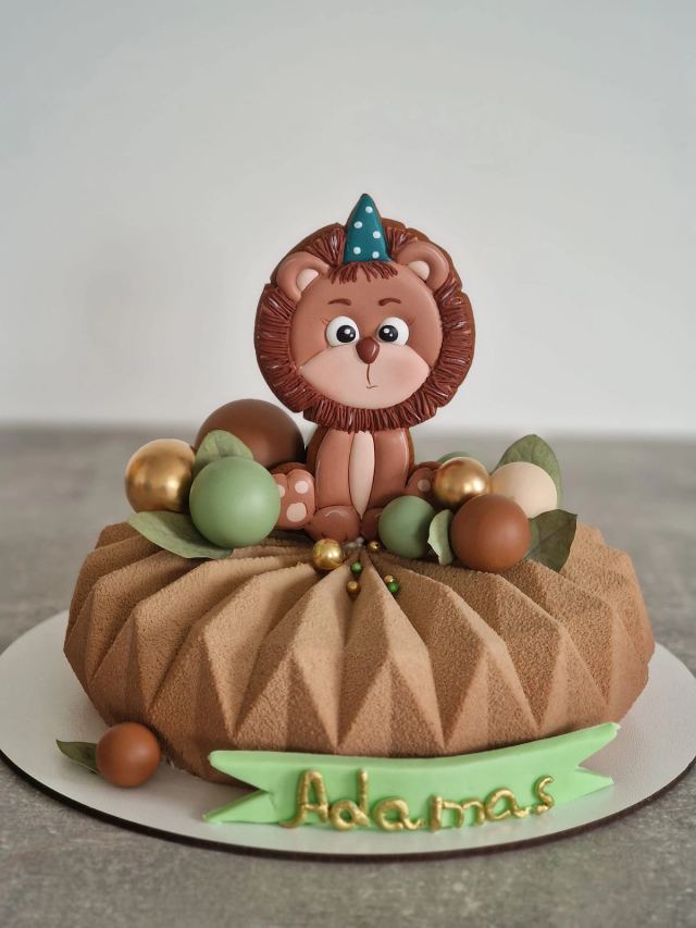 French-style mousse cake by JA Sweet Art in Peterborough