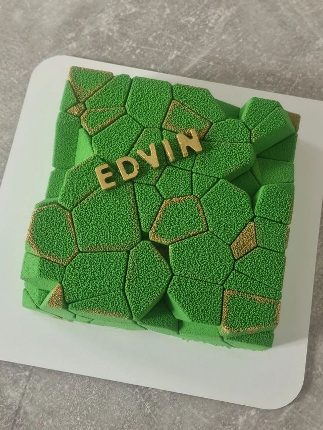 French-style mousse cake by JA Sweet Art in Peterborough