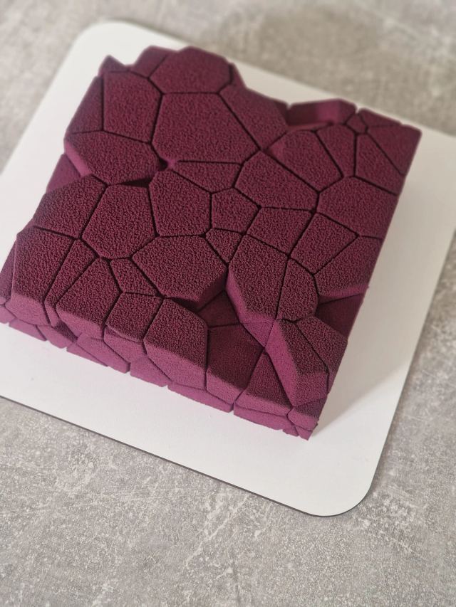 French-style mousse cake by JA Sweet Art in Peterborough