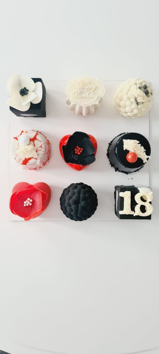 Handmade mini desserts by JA Sweet Art in Peterborough