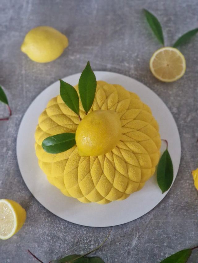 French-style mousse cake by JA Sweet Art in Peterborough