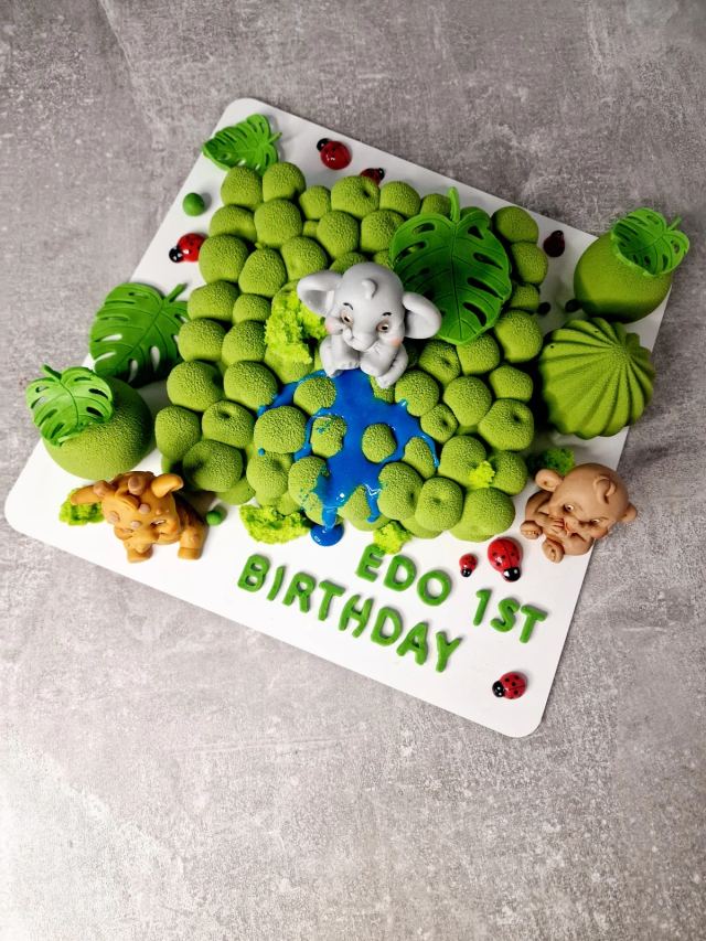 French-style mousse cake by JA Sweet Art in Peterborough