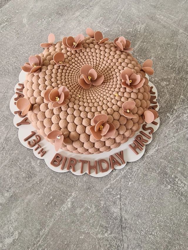 French-style mousse cake by JA Sweet Art in Peterborough