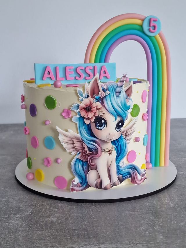 Bespoke sponge cake by JA Sweet Art in Peterborough