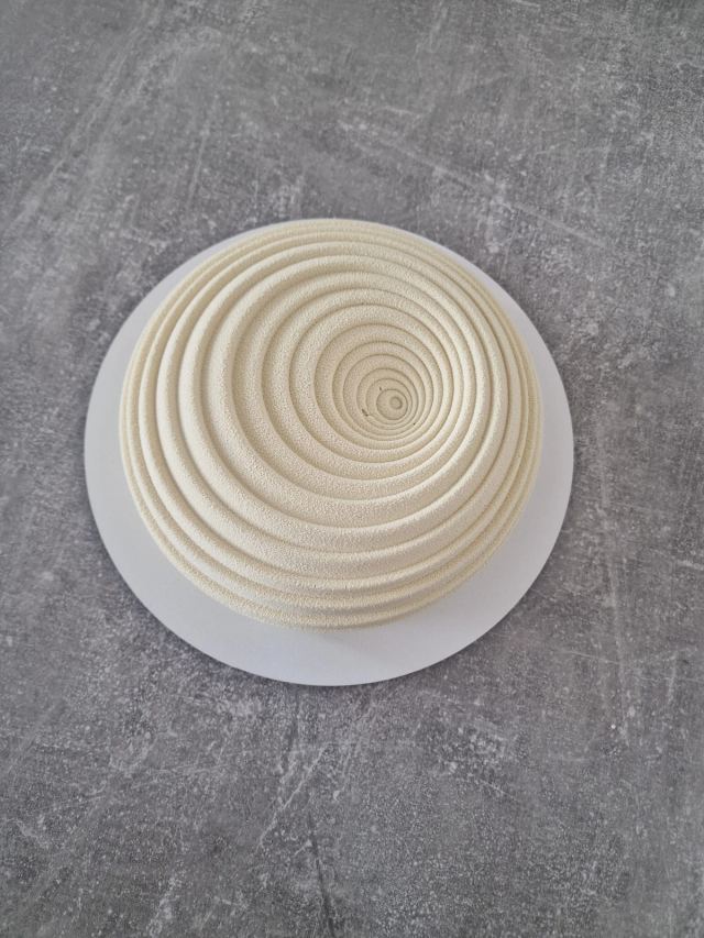 French-style mousse cake by JA Sweet Art in Peterborough