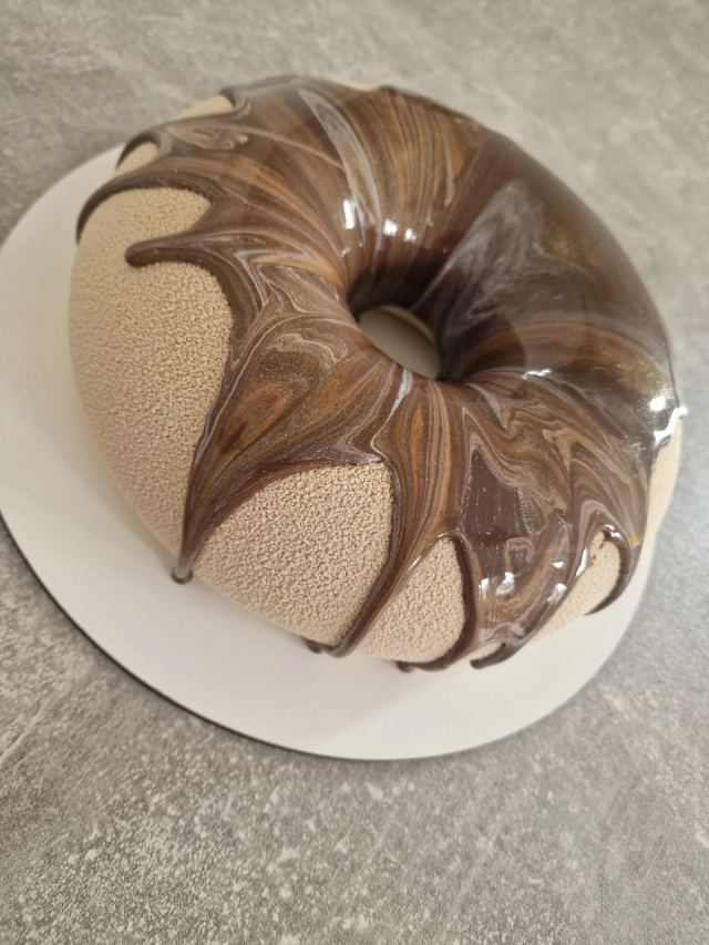 French-style mousse cake by JA Sweet Art in Peterborough