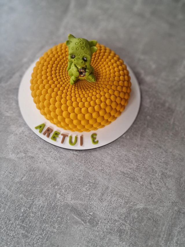 French-style mousse cake by JA Sweet Art in Peterborough