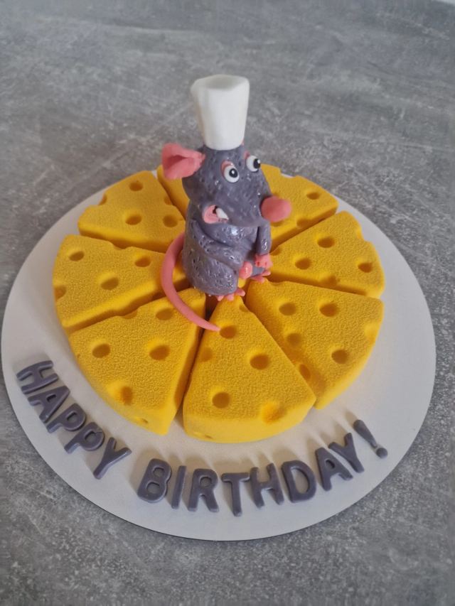 French-style mousse cake by JA Sweet Art in Peterborough
