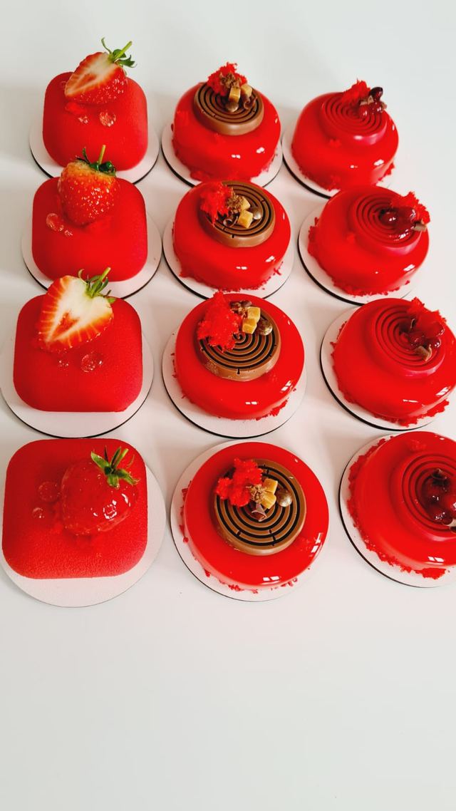 Handmade mini desserts by JA Sweet Art in Peterborough