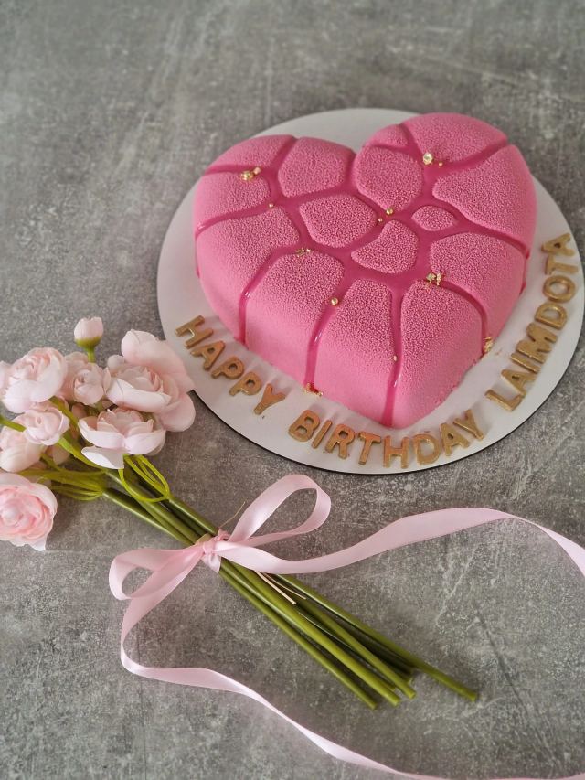 French-style mousse cake by JA Sweet Art in Peterborough