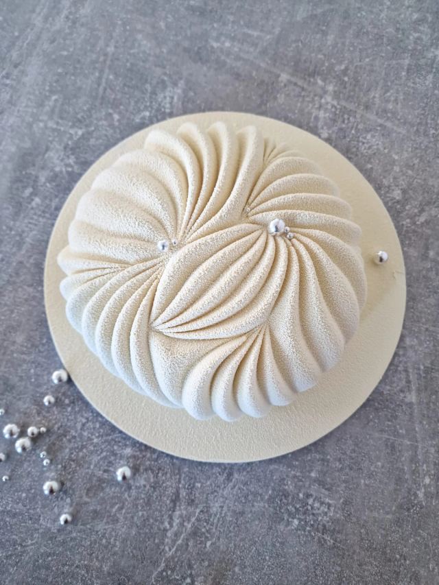 French-style mousse cake by JA Sweet Art in Peterborough