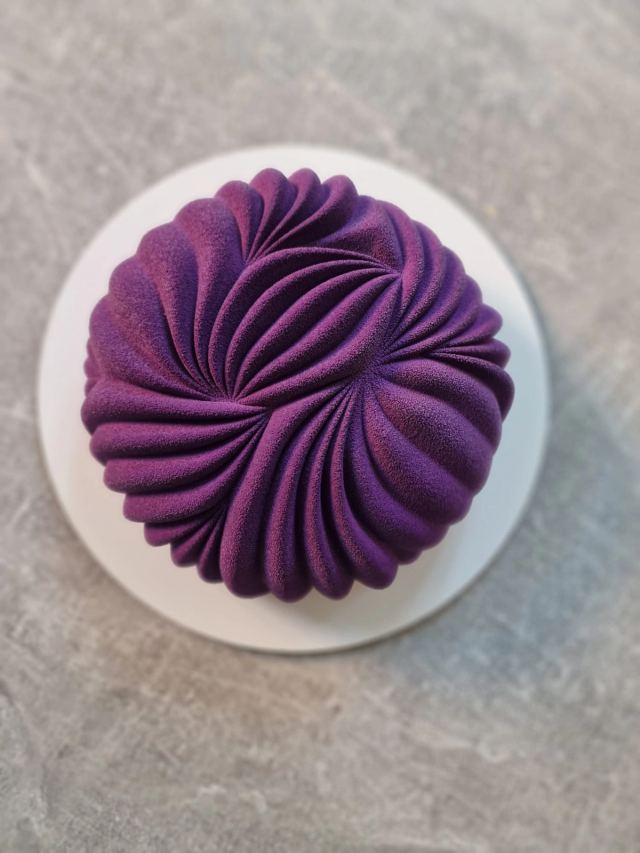 French-style mousse cake by JA Sweet Art in Peterborough