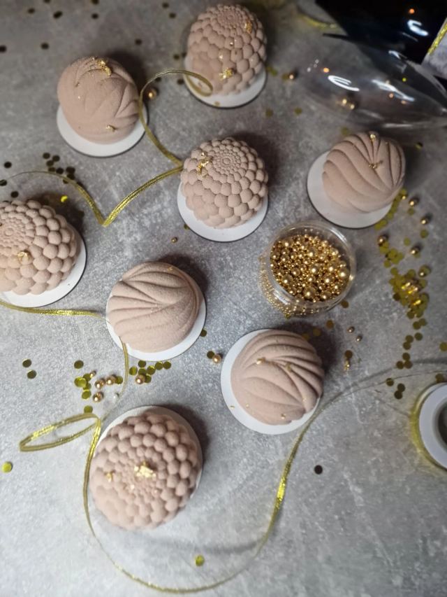 French-style mousse cake by JA Sweet Art in Peterborough