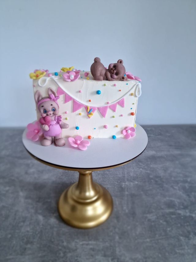 Bespoke sponge cake by JA Sweet Art in Peterborough
