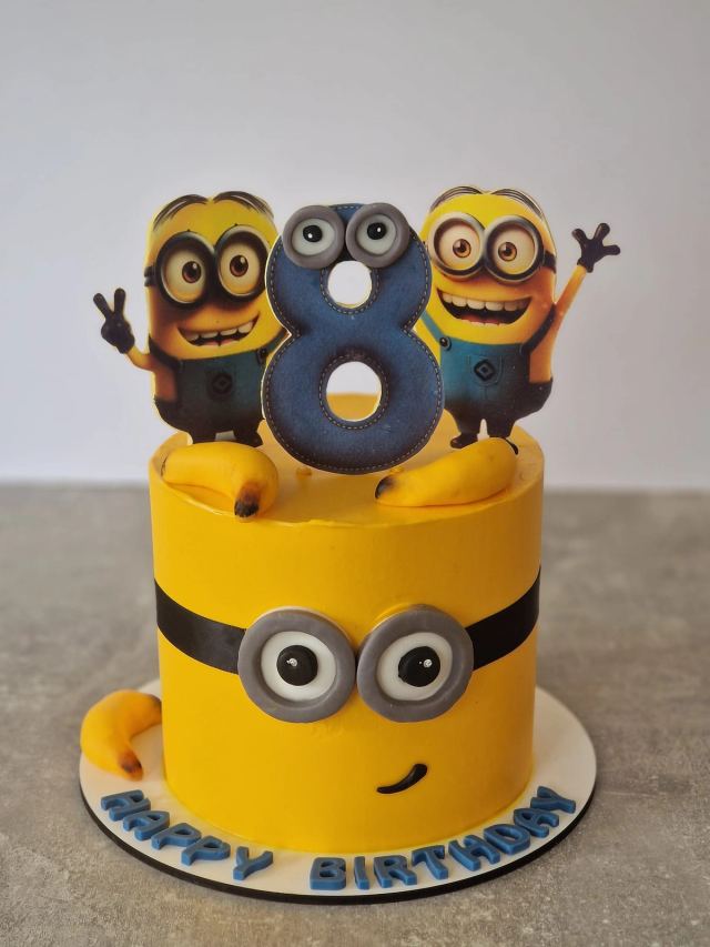 Bespoke sponge cake by JA Sweet Art in Peterborough