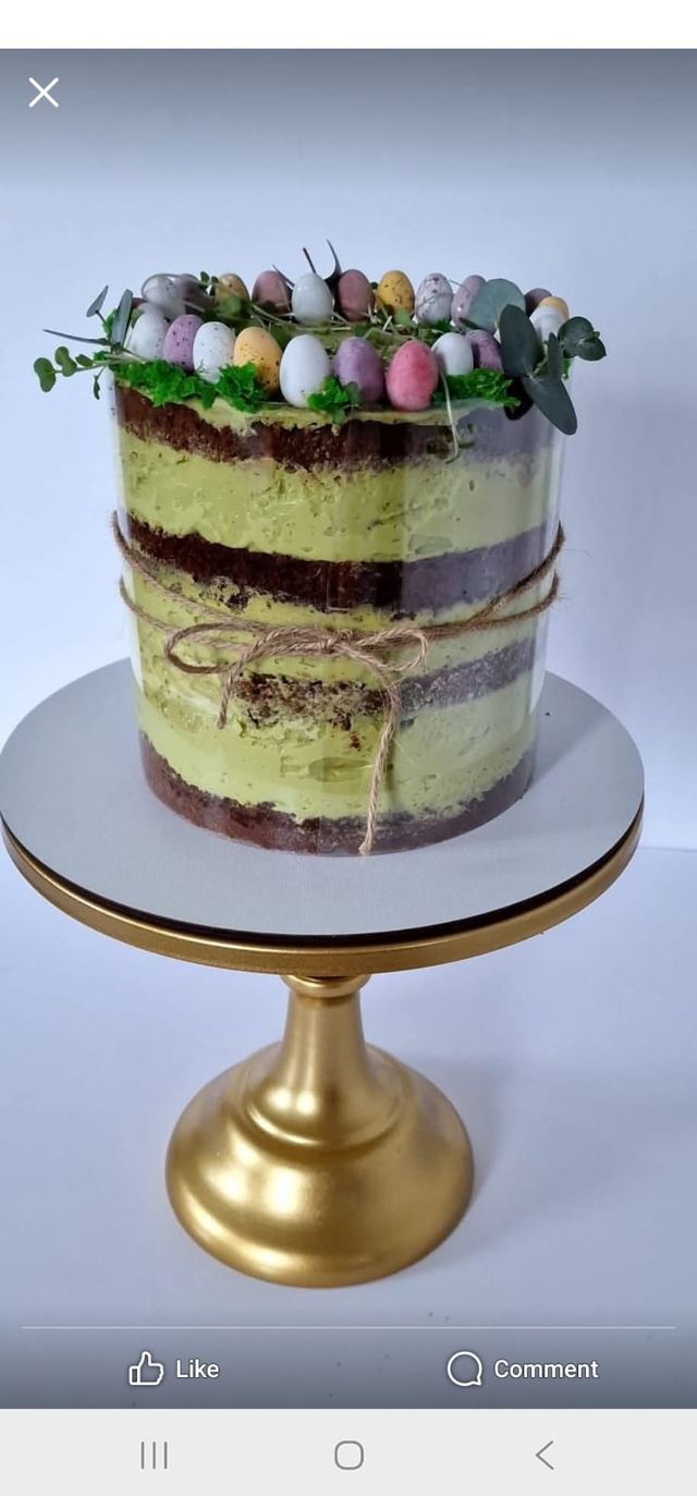 Bespoke sponge cake by JA Sweet Art in Peterborough