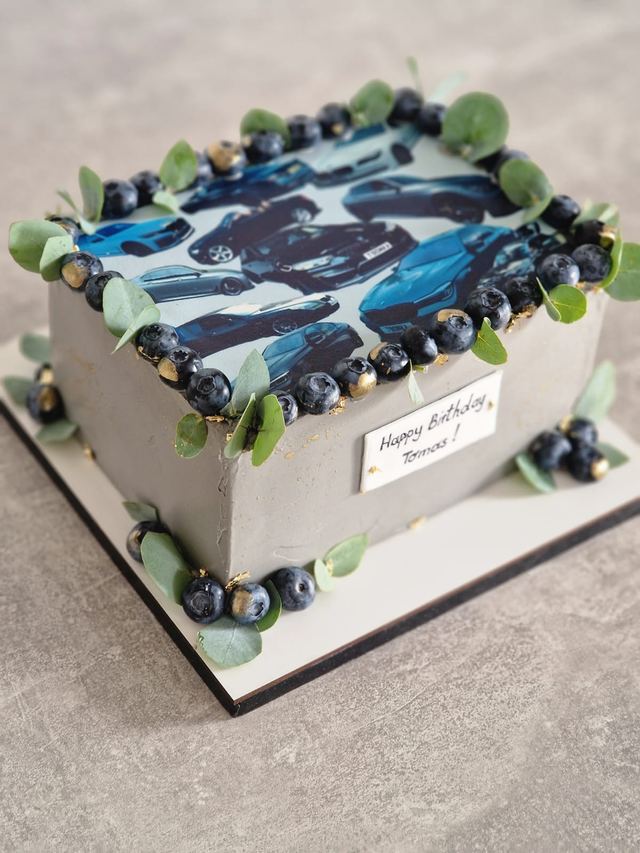 Bespoke sponge cake by JA Sweet Art in Peterborough