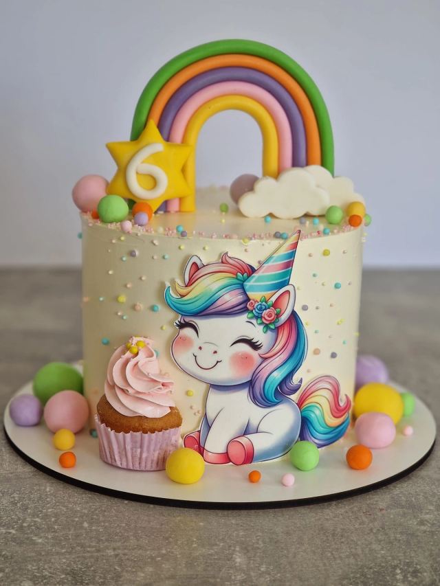 Bespoke sponge cake by JA Sweet Art in Peterborough
