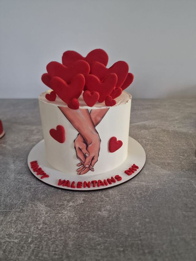 Bespoke sponge cake by JA Sweet Art in Peterborough