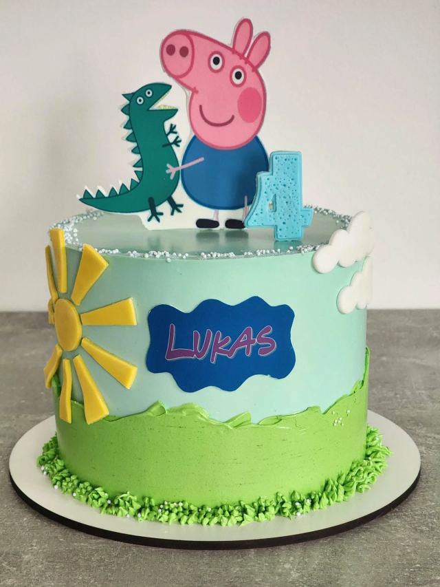 Bespoke sponge cake by JA Sweet Art in Peterborough