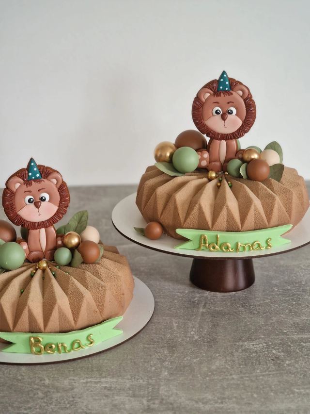 French-style mousse cake by JA Sweet Art in Peterborough