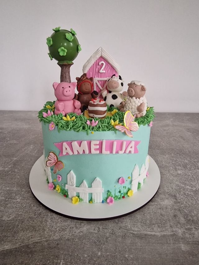 Bespoke sponge cake by JA Sweet Art in Peterborough