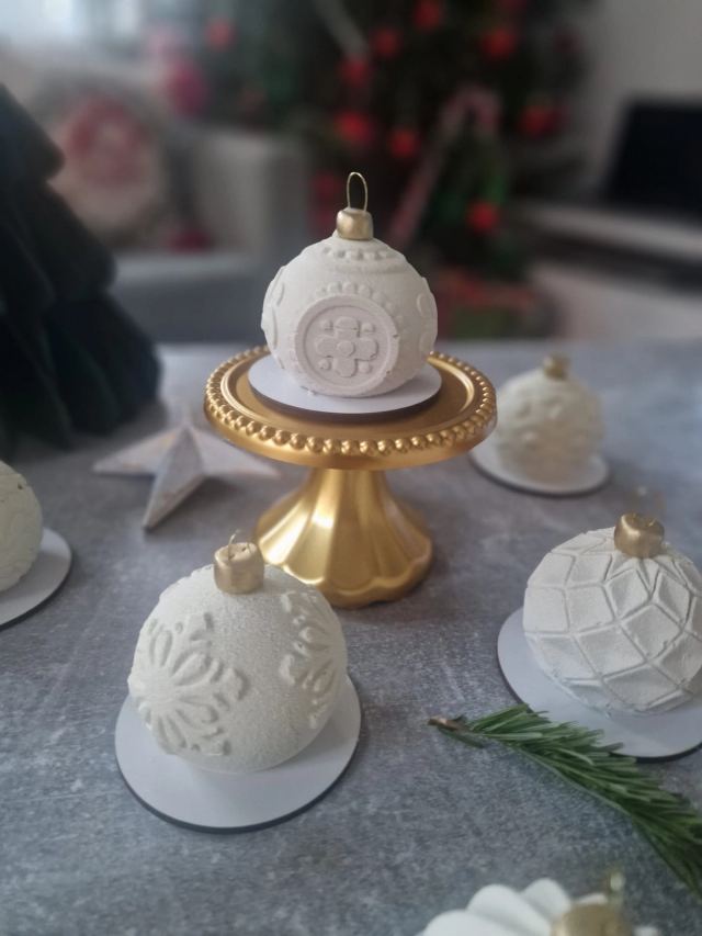 French-style mousse cake by JA Sweet Art in Peterborough