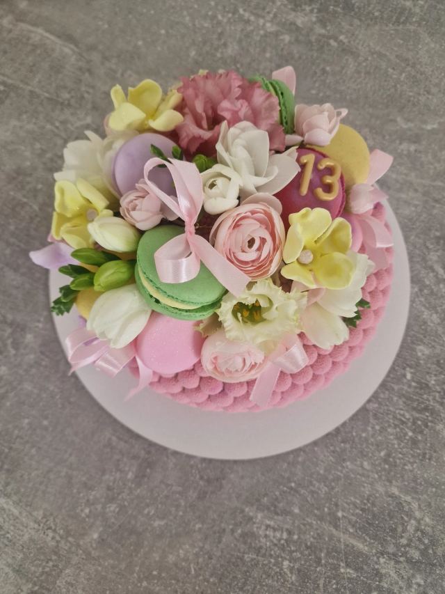 French-style mousse cake by JA Sweet Art in Peterborough