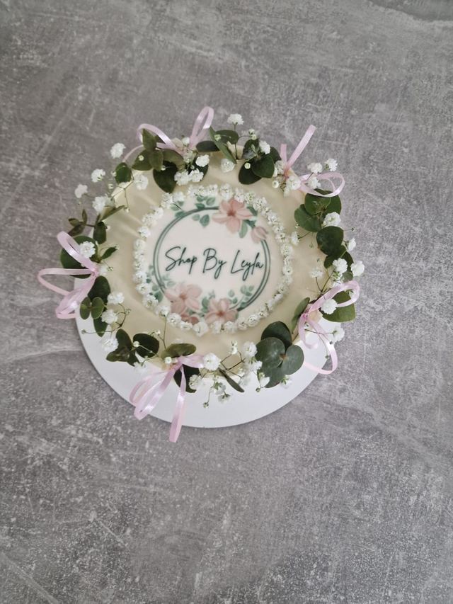 Bespoke sponge cake by JA Sweet Art in Peterborough