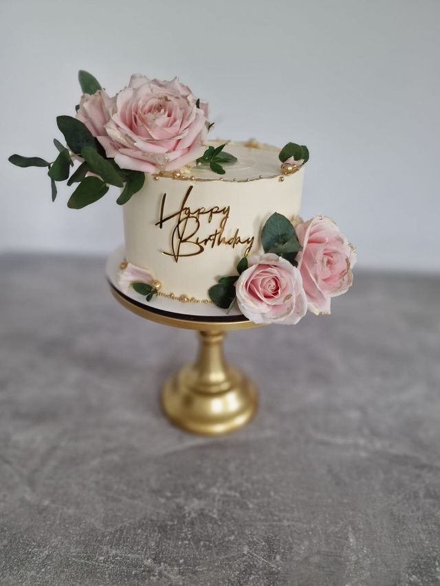 Bespoke sponge cake by JA Sweet Art in Peterborough