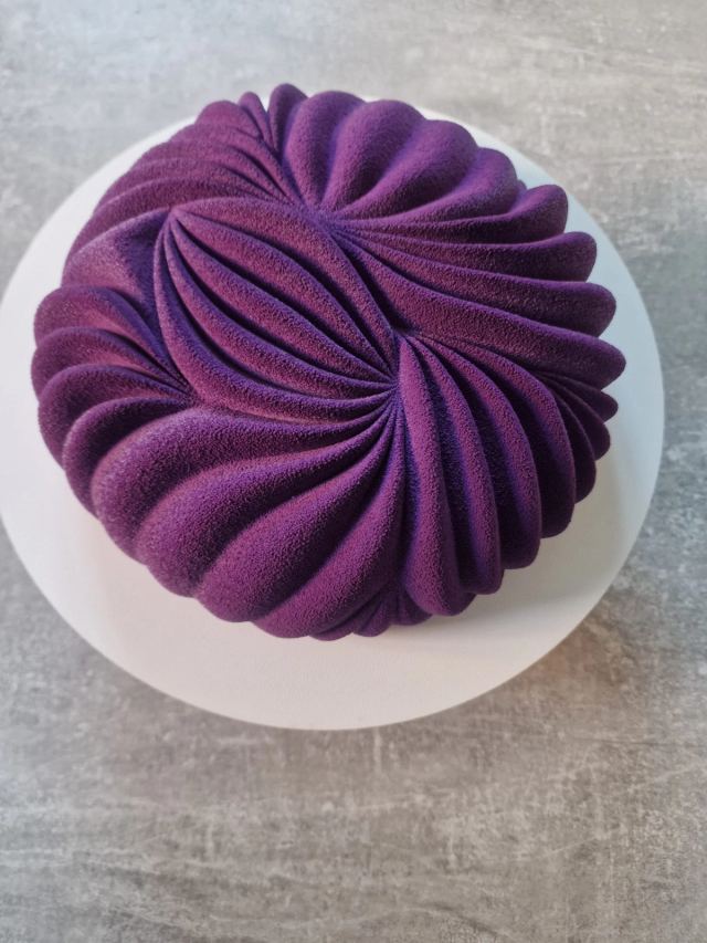 French-style mousse cake by JA Sweet Art in Peterborough