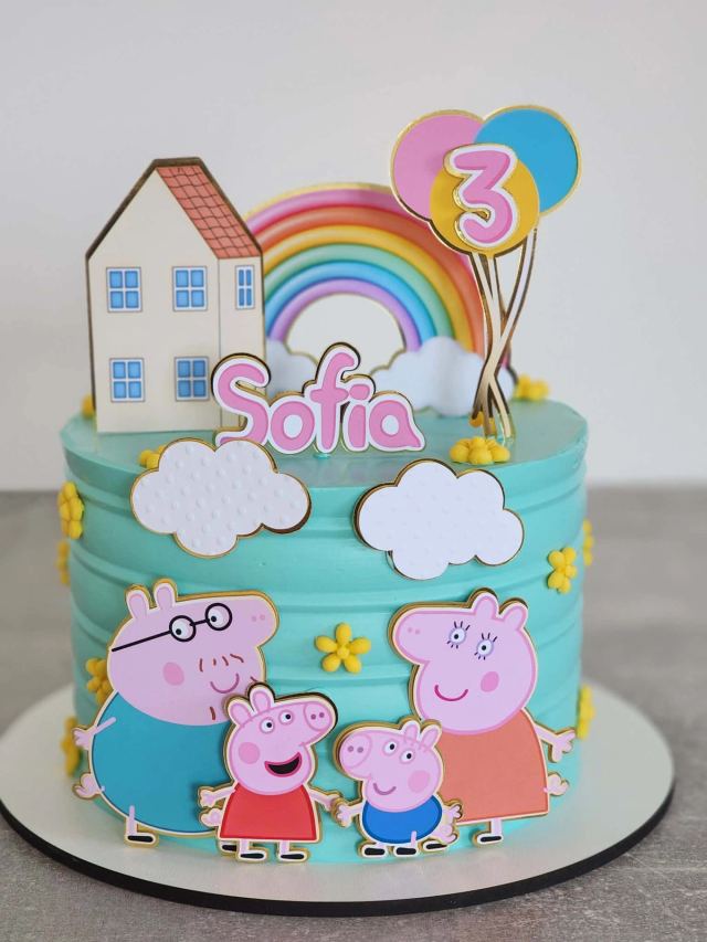 Bespoke sponge cake by JA Sweet Art in Peterborough
