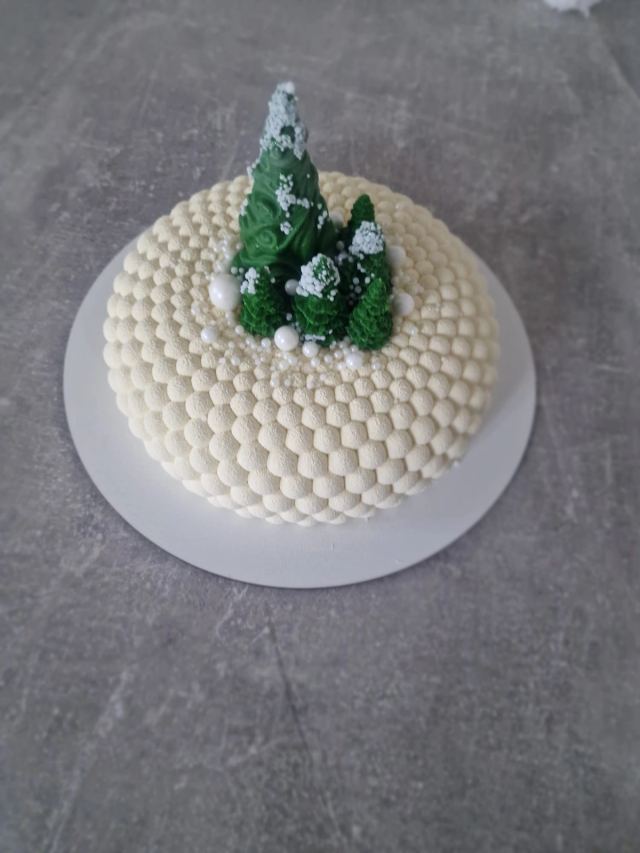 French-style mousse cake by JA Sweet Art in Peterborough