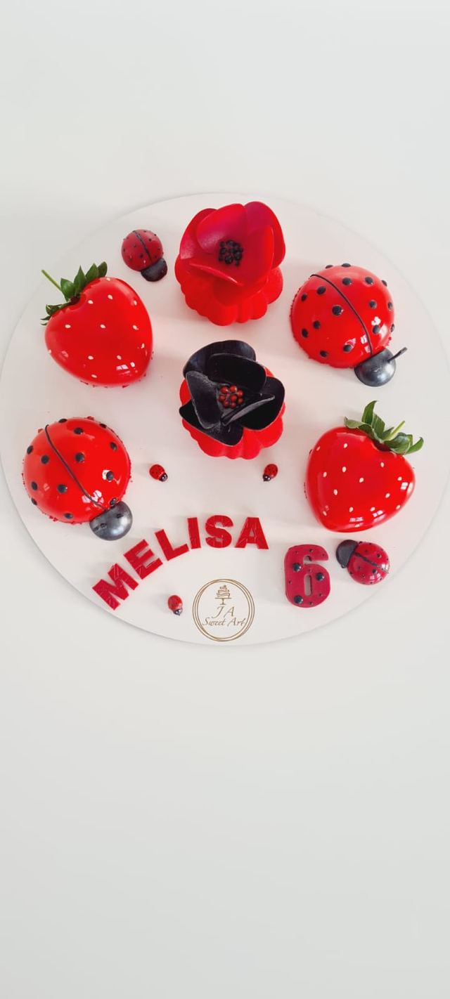 Handmade mini desserts by JA Sweet Art in Peterborough