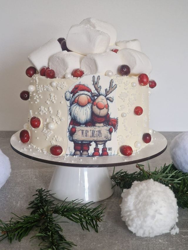 Bespoke sponge cake by JA Sweet Art in Peterborough